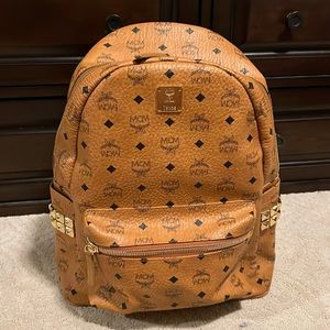 MCM Stark Stud Medium Backpack
